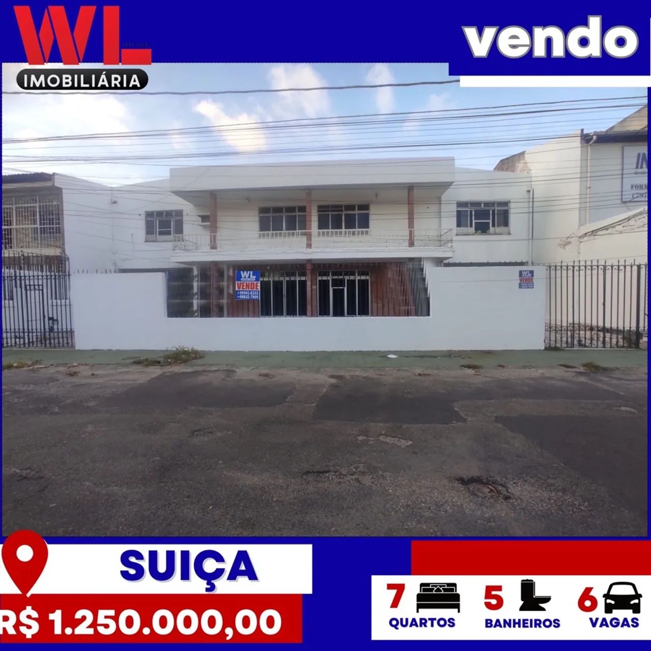 Casa à venda no bairro Suíça/Suissa 