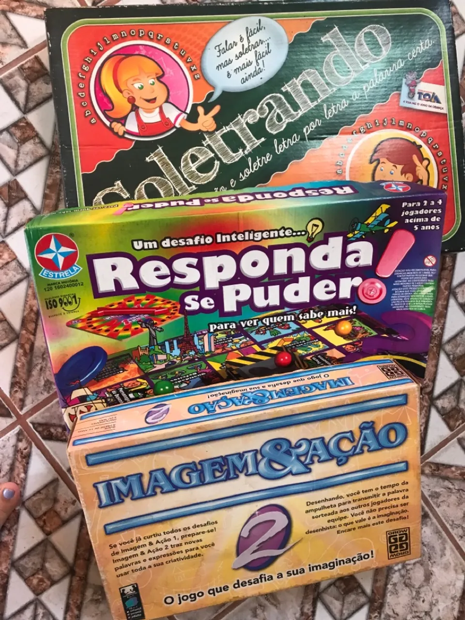Jogos de Tabuleiro - Coleção de Jogos