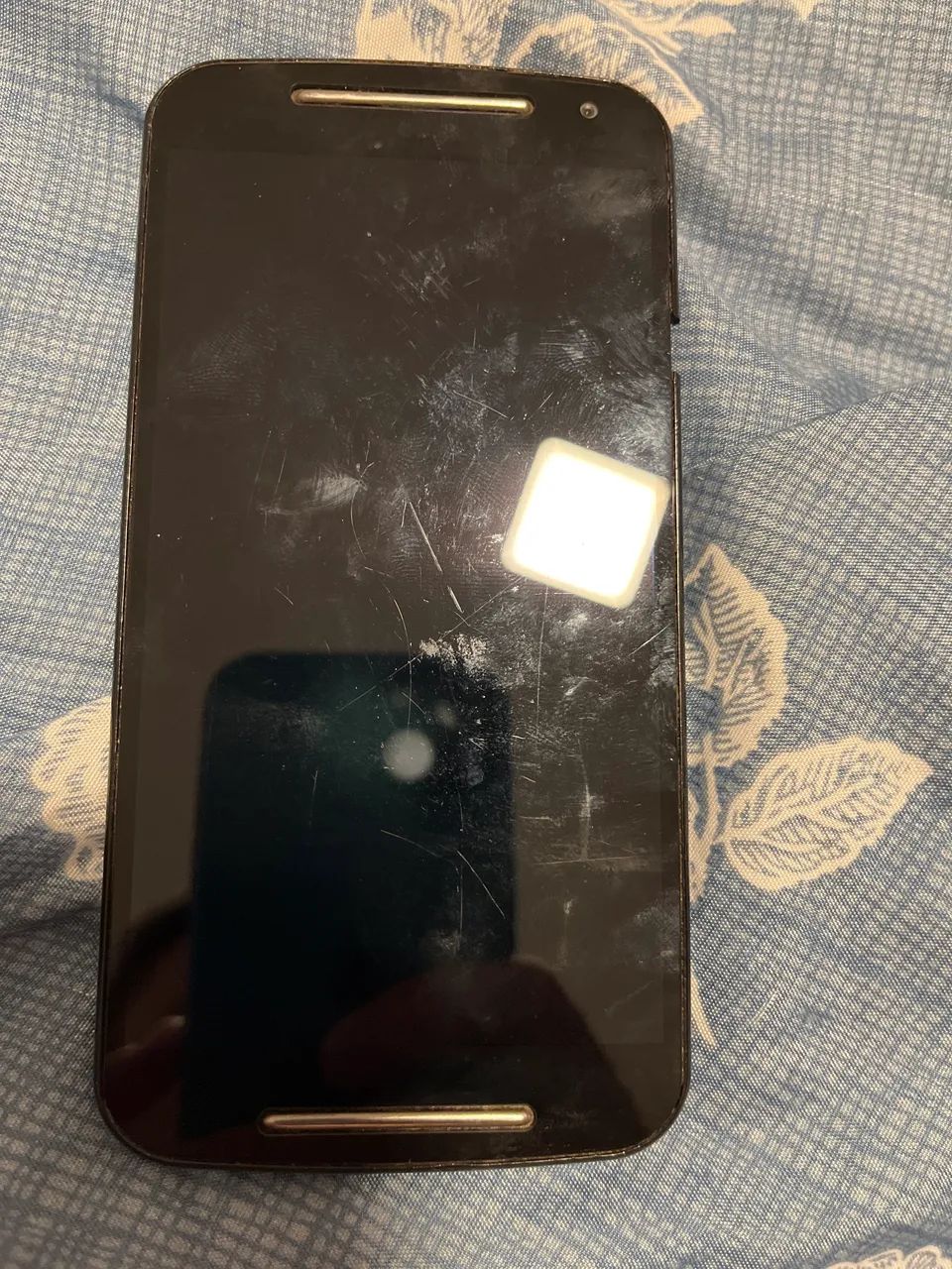 Carcaça Celular Moto G2 (Funcionando com Botão Power Quebrado) - Foto 2