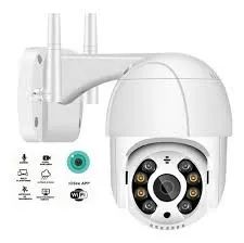 Câmera de Segurança Externa "A8 IP Rotativa" Prova Dágua WIFI Full Hd Infravermelho - Foto 2