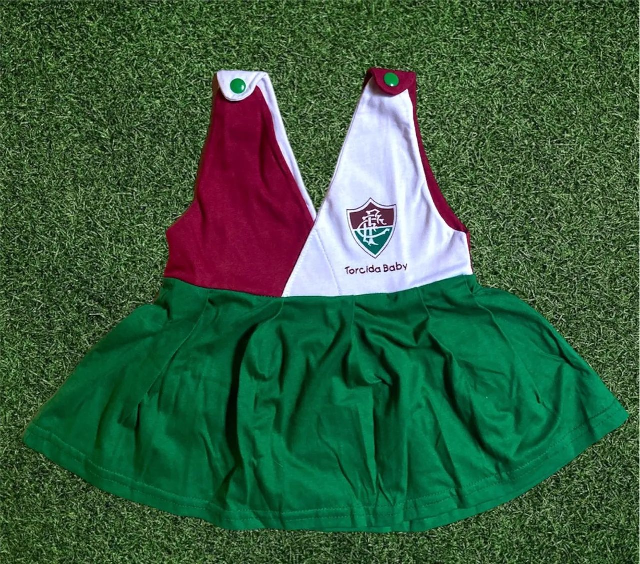 Vestido de Bebê Fluminense - Torcida Baby