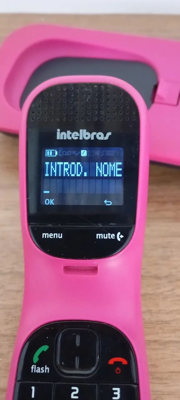 Telefone Intelbras TS 80 V sem fio  - Foto 5