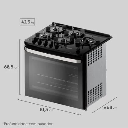Fogão de embutir Electrolux novo - Foto 5