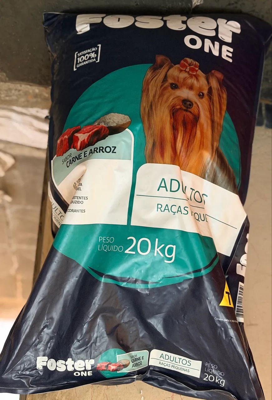 RAÇÃO FOSTER ONE 20KG - OPORTUNIDADE