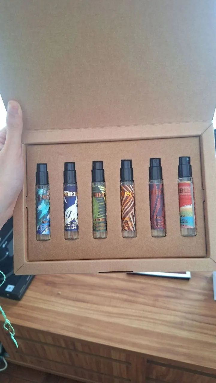 Kit experimentação amadeirados phebo