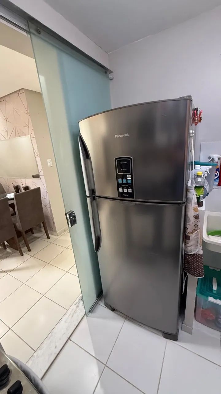 Geladeira Panasonic Frost Free 435L Inox - Geladeiras e Freezers