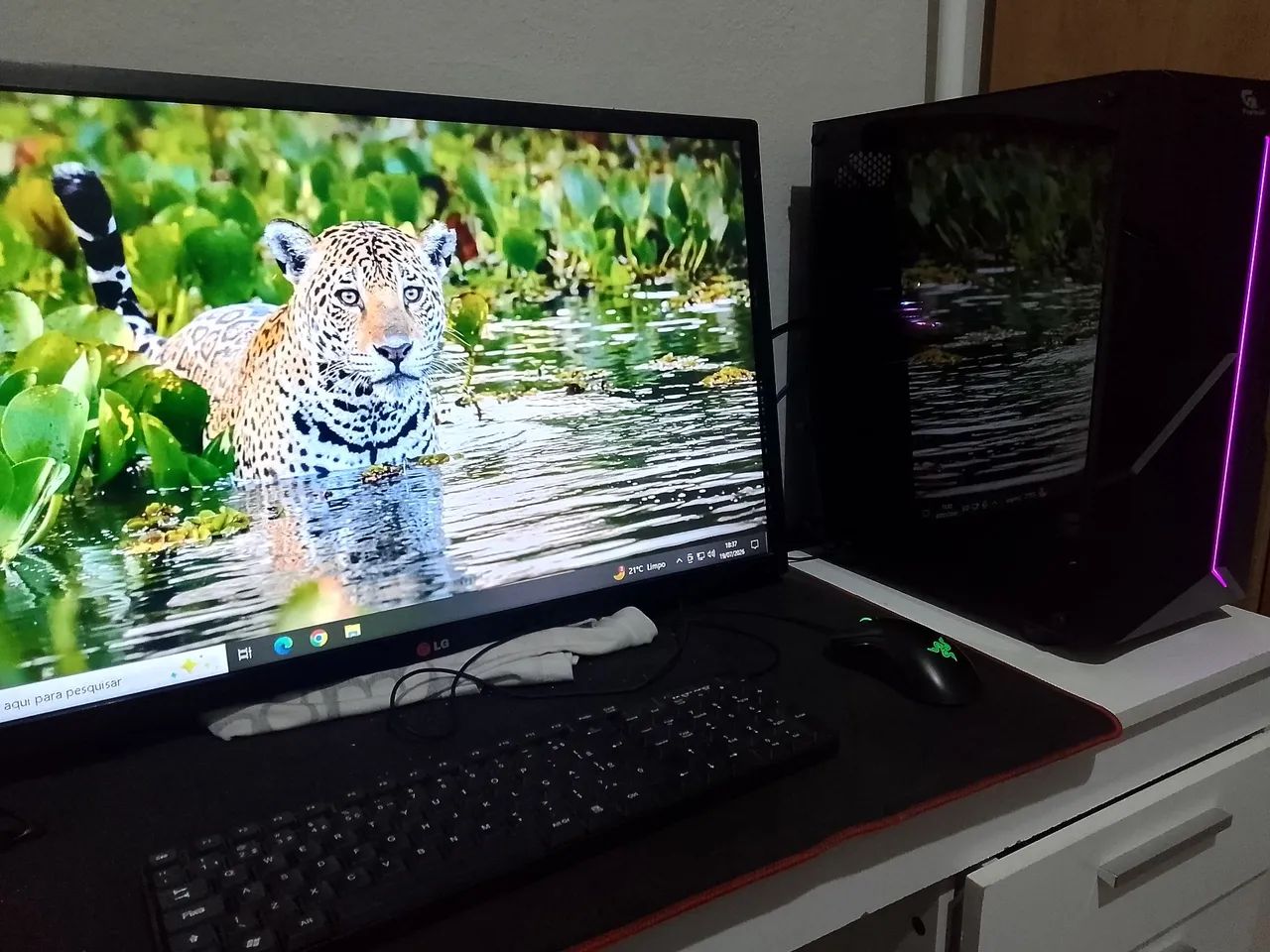 Pc gamer completo com mouse e teclado windows 10