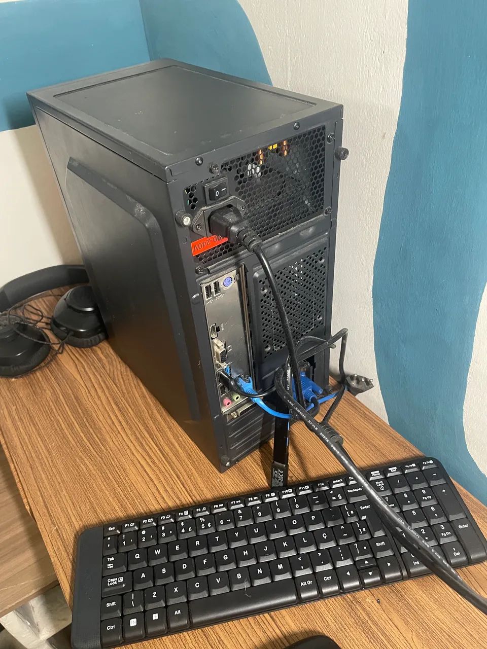 PC Ryzen 5 + Setup Dual Monitor (2 Telas) + Kit Logitech Novo - Foto 6