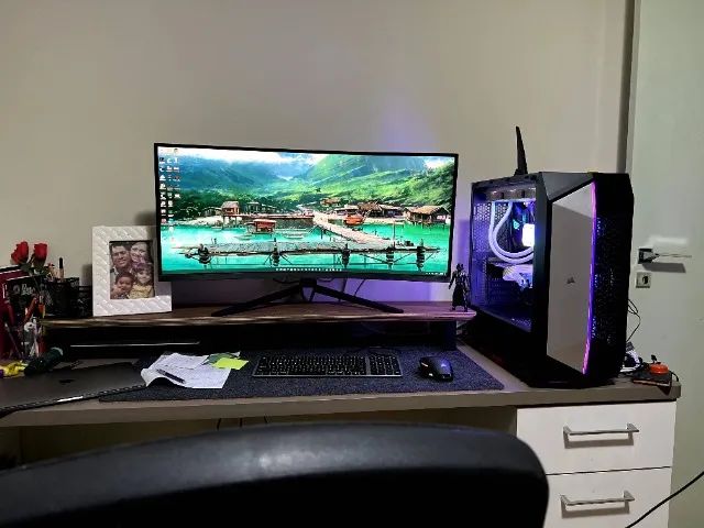 PC Gamer High-End Corsair / ASUS ROG - Ryzen 5 5600X + RTX 3060 - Muito bem cuidado - Foto 2