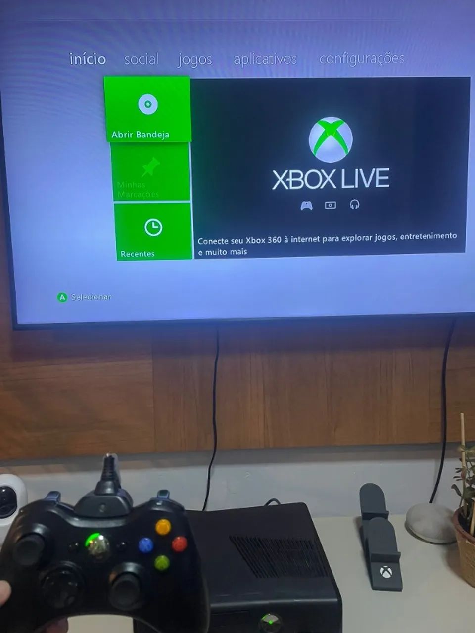Xbox 360 Slim + Kinect + Controle + Jogos (Leia a Descrição) - Foto 6