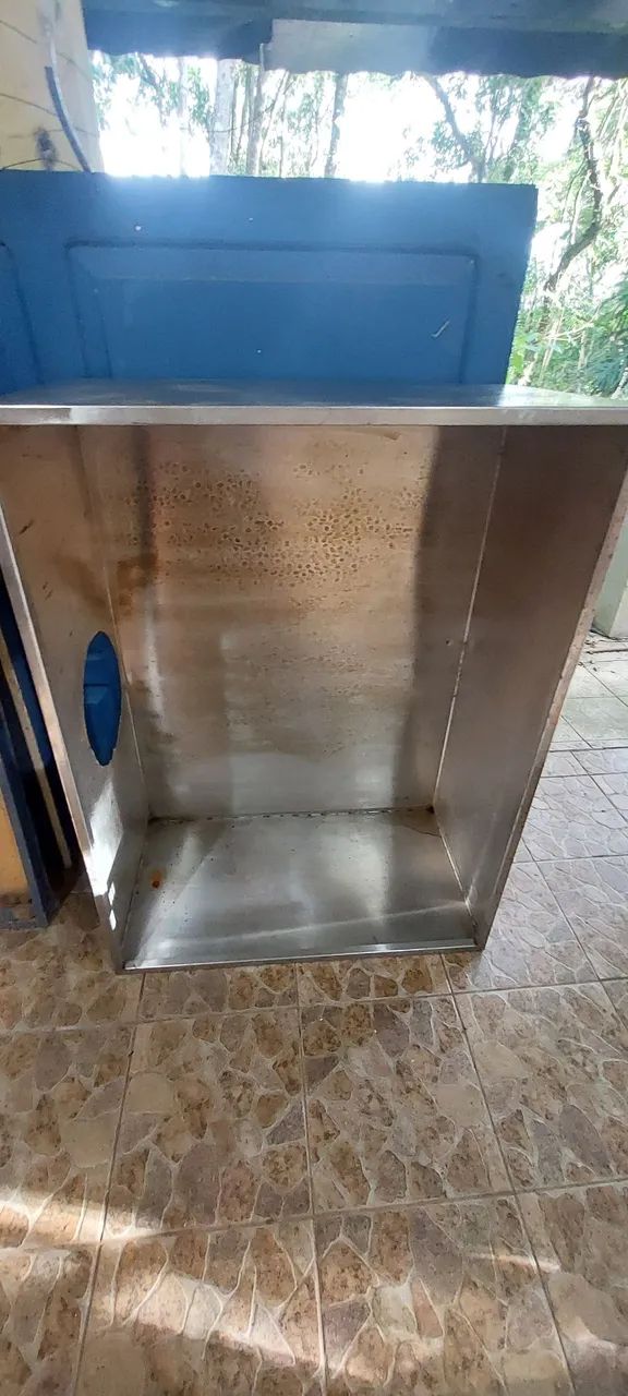 Coifa quadrada em inox - Foto 2