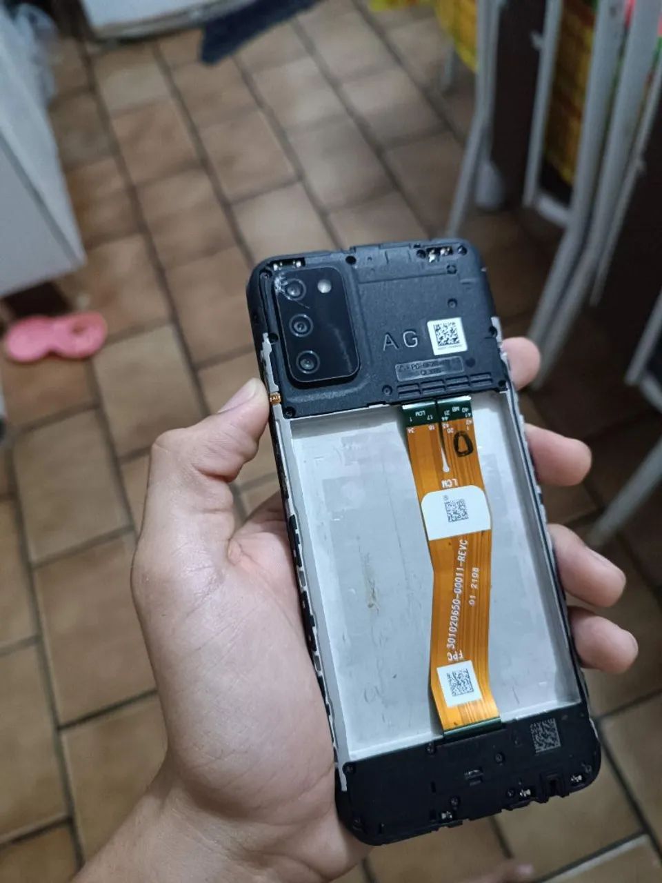 Samsung A02s + bateria nova - Retirada de peças - Foto 2