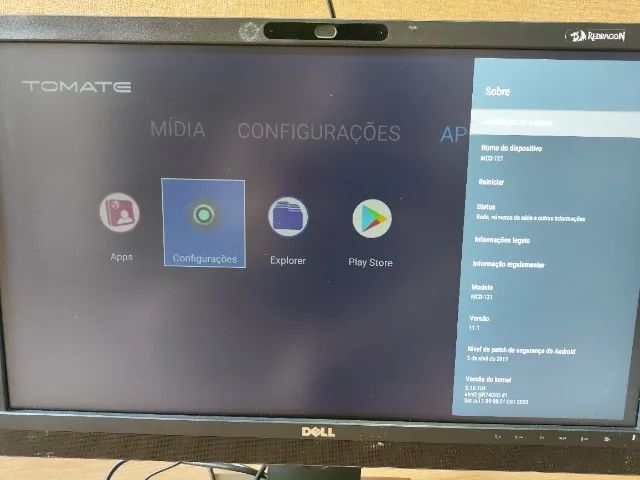 SMART BOX TOMATE MCD-121 4K ANDROID 2GB RAM 16GB ROM selo ANATEL - Seminova - Foto 4