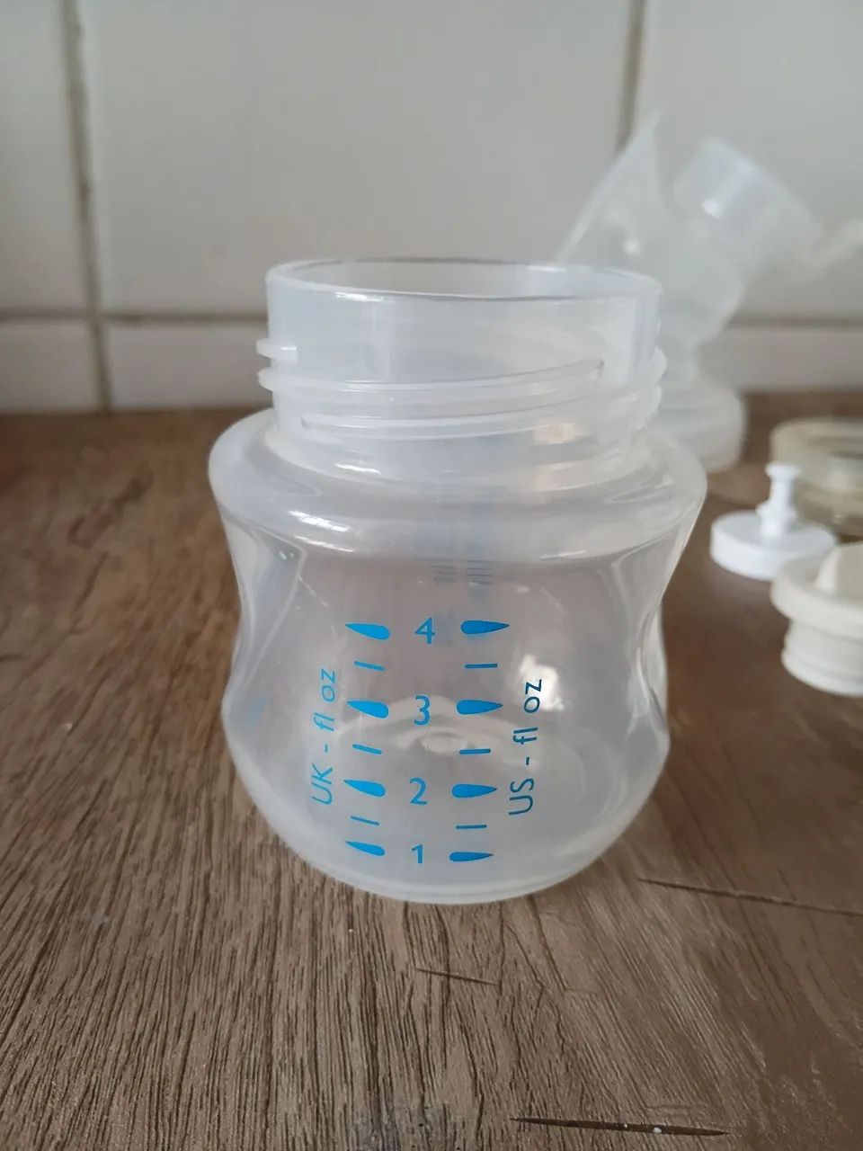 extrator de leite manual philips avent com frasco - Foto 3