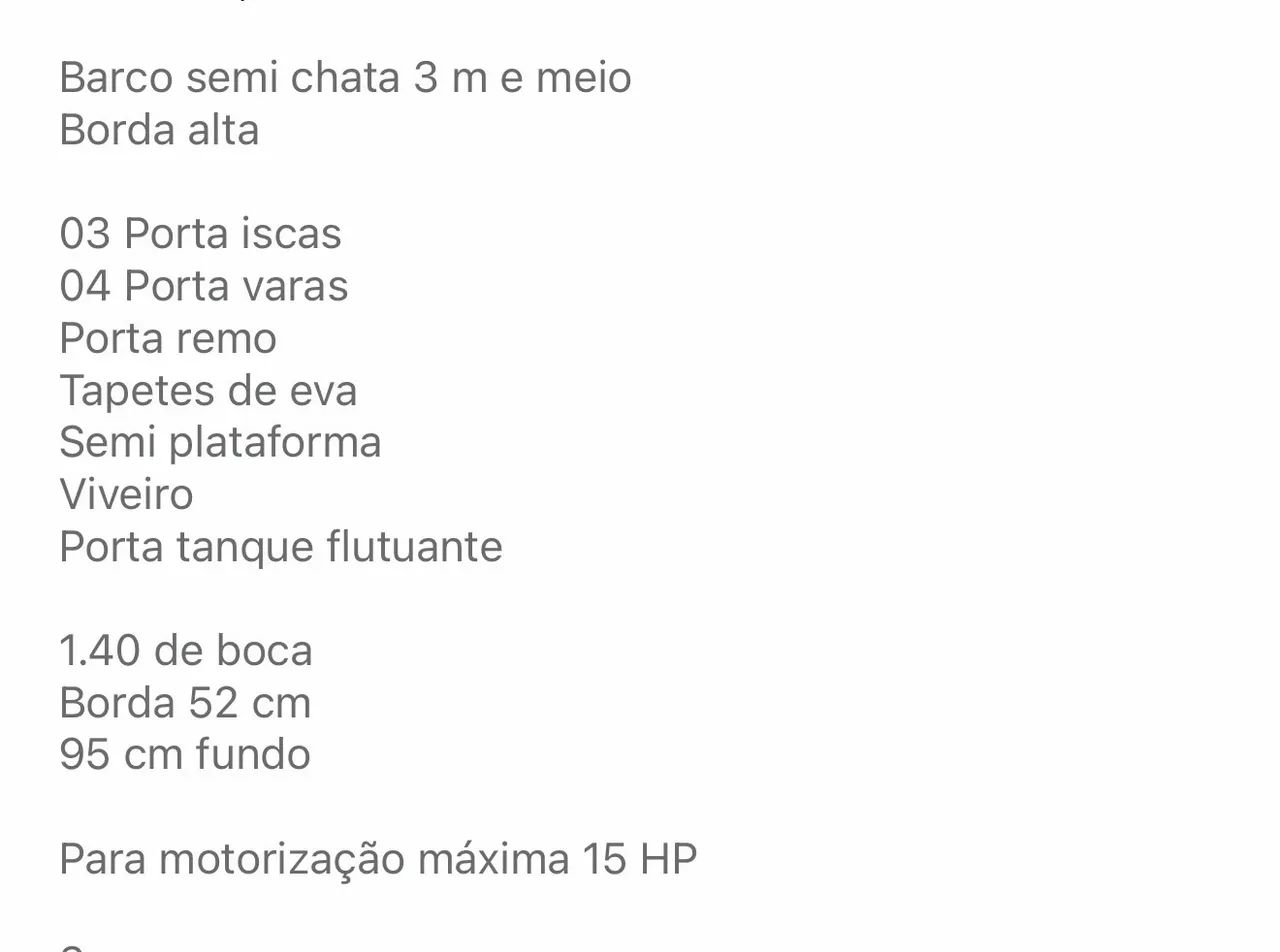 Vende se barco e carretinha zera  - Foto 5