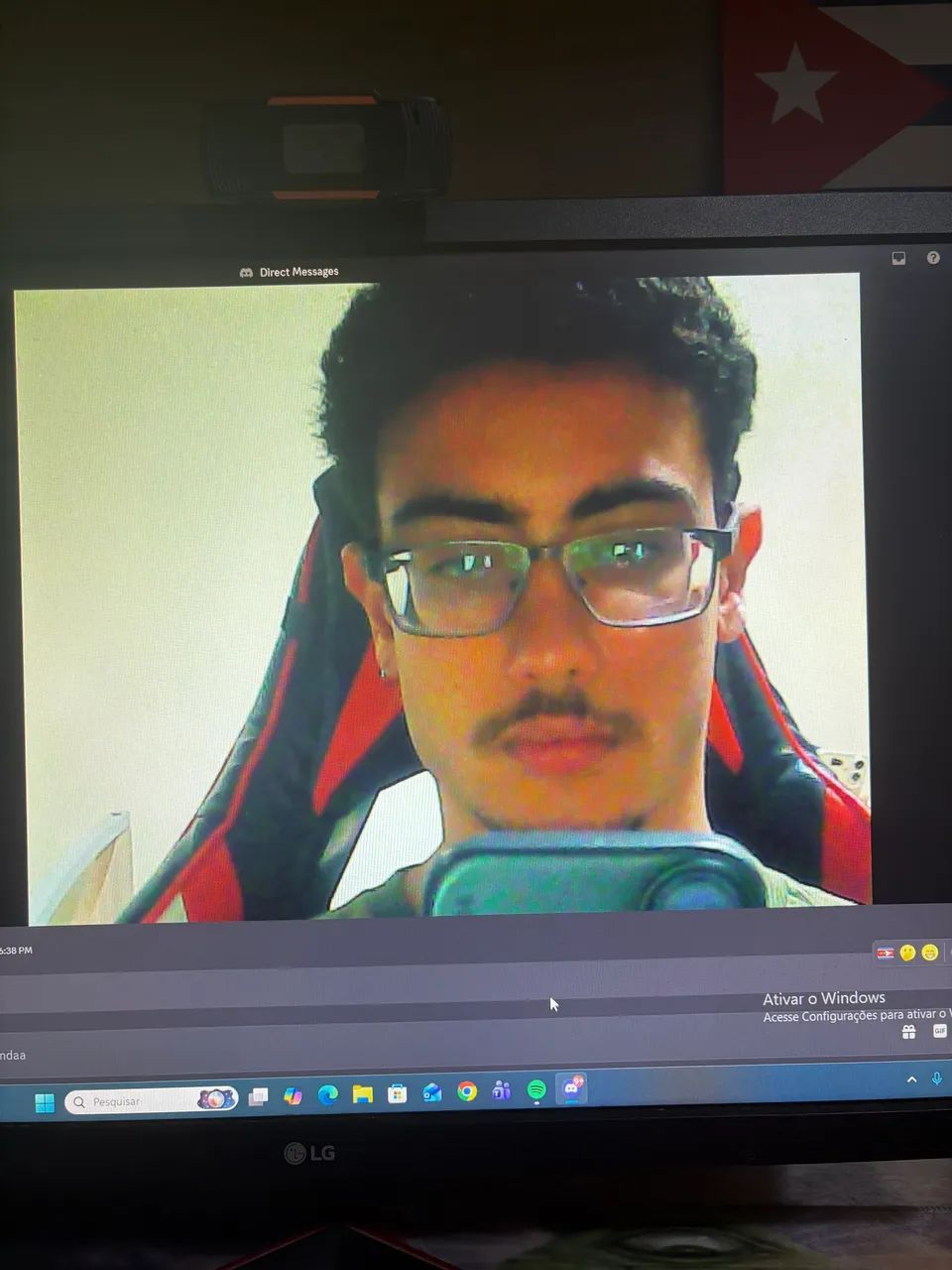 Webcam Bright HD 720p com Microfone - USB - Foto 2