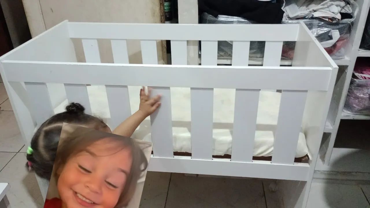 Mini Berço + Colchão 