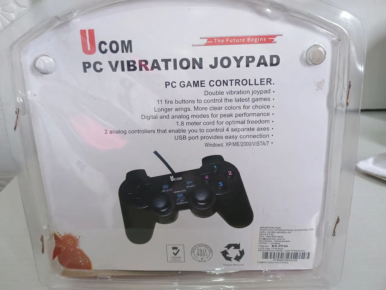 Controle Pc Game com Vibração  - Foto 2
