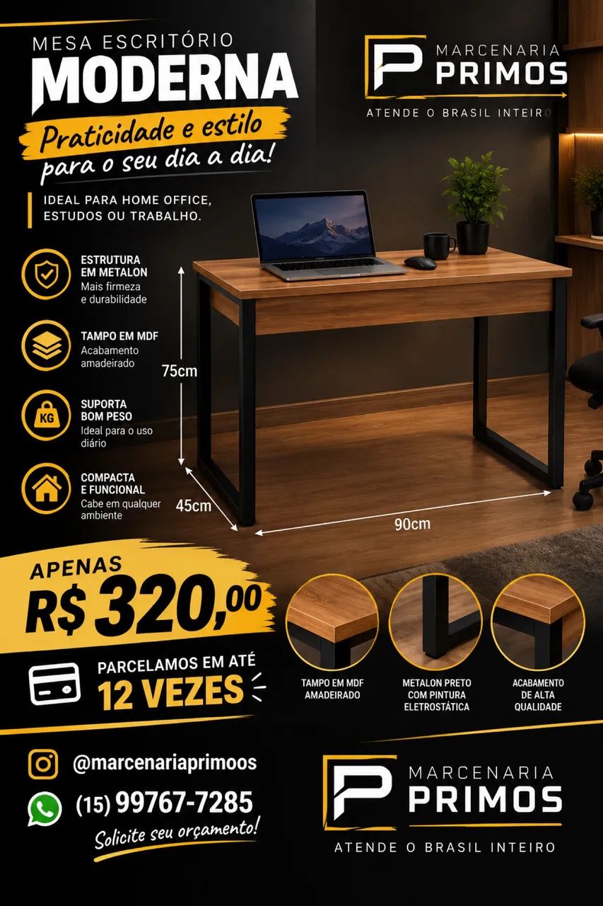 MESA ESCRITÓRIO !!