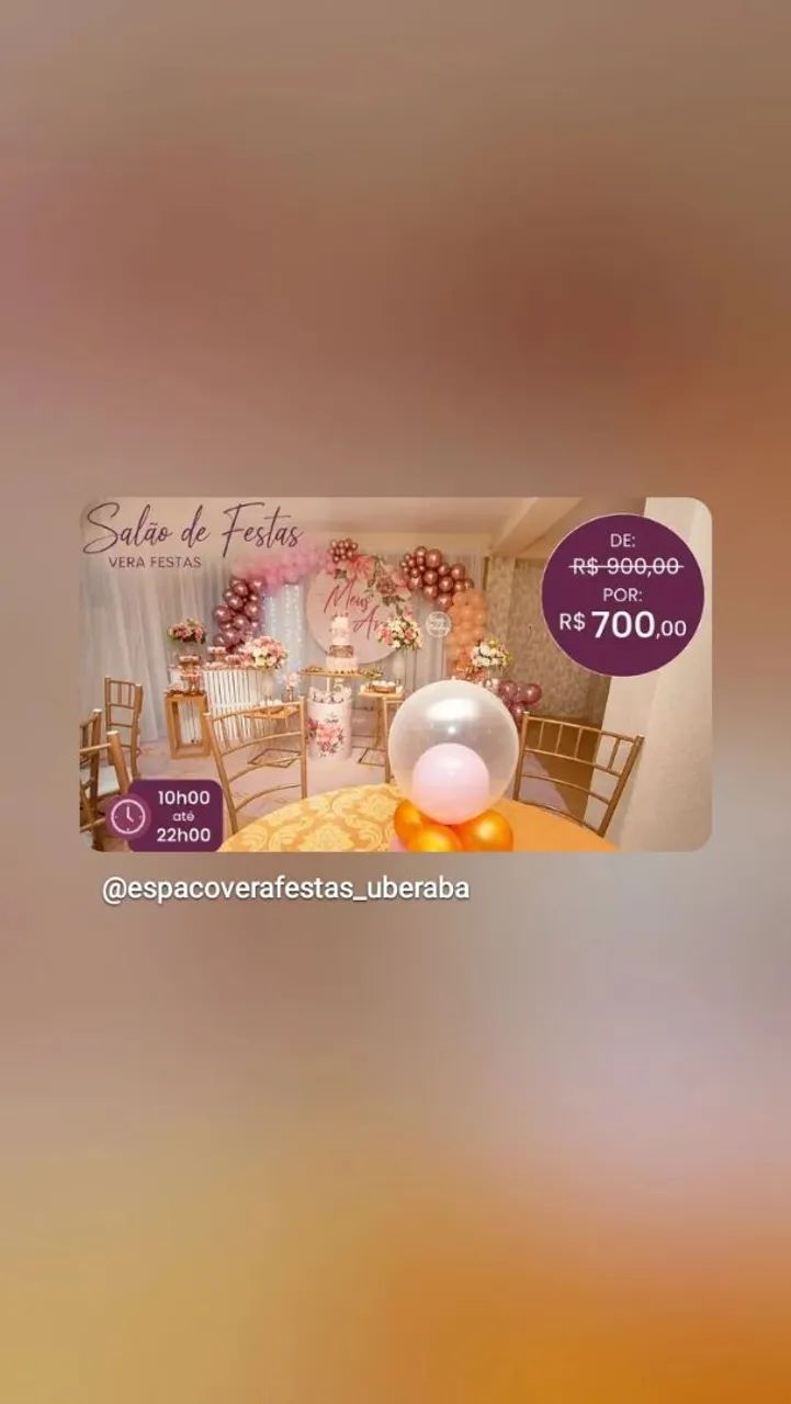 Salão de festas