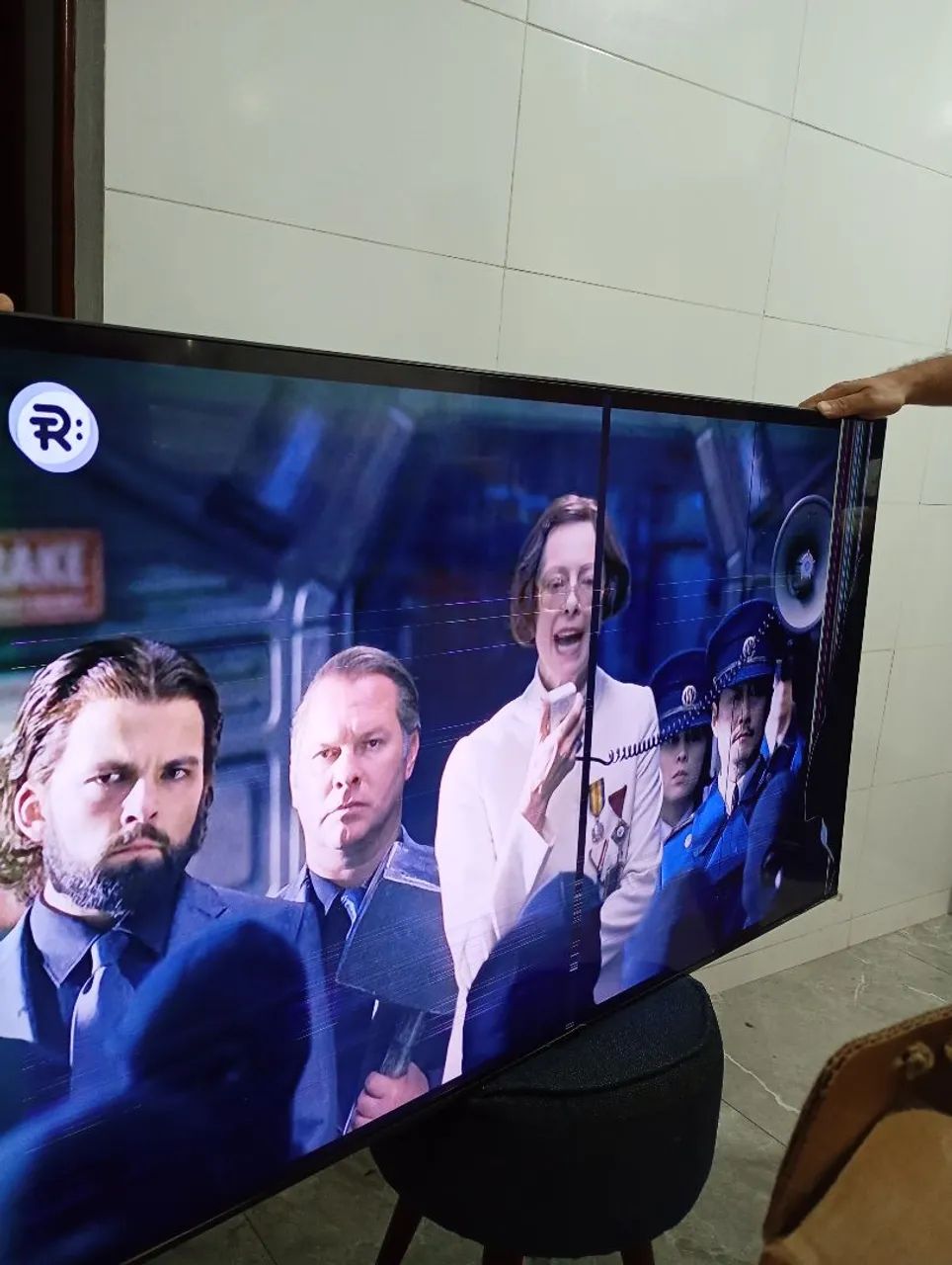 Tv Samsung 55 com display queimado!!! - Foto 4