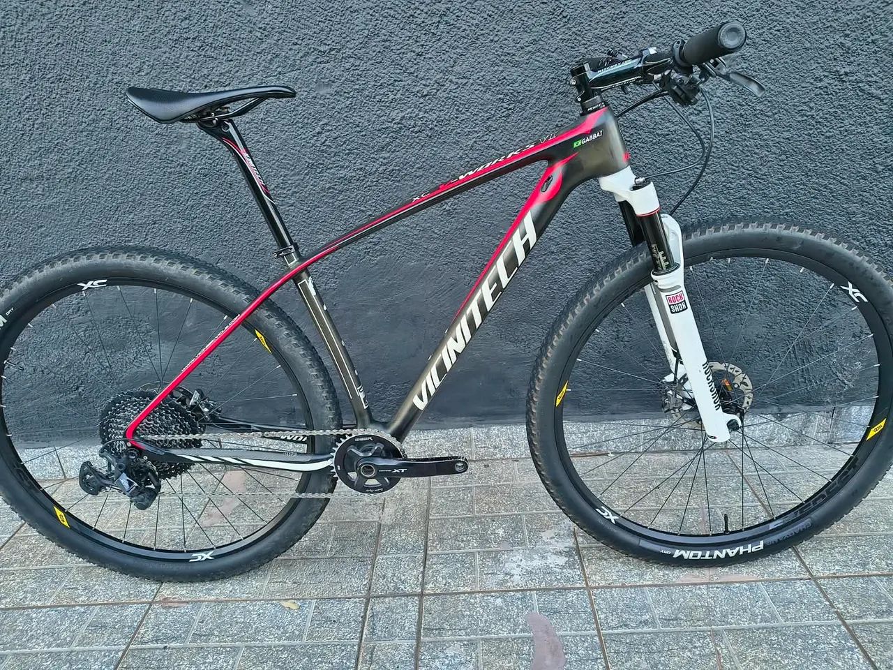Vendo MTB Vicinitech Carbono - Excelente Estado!