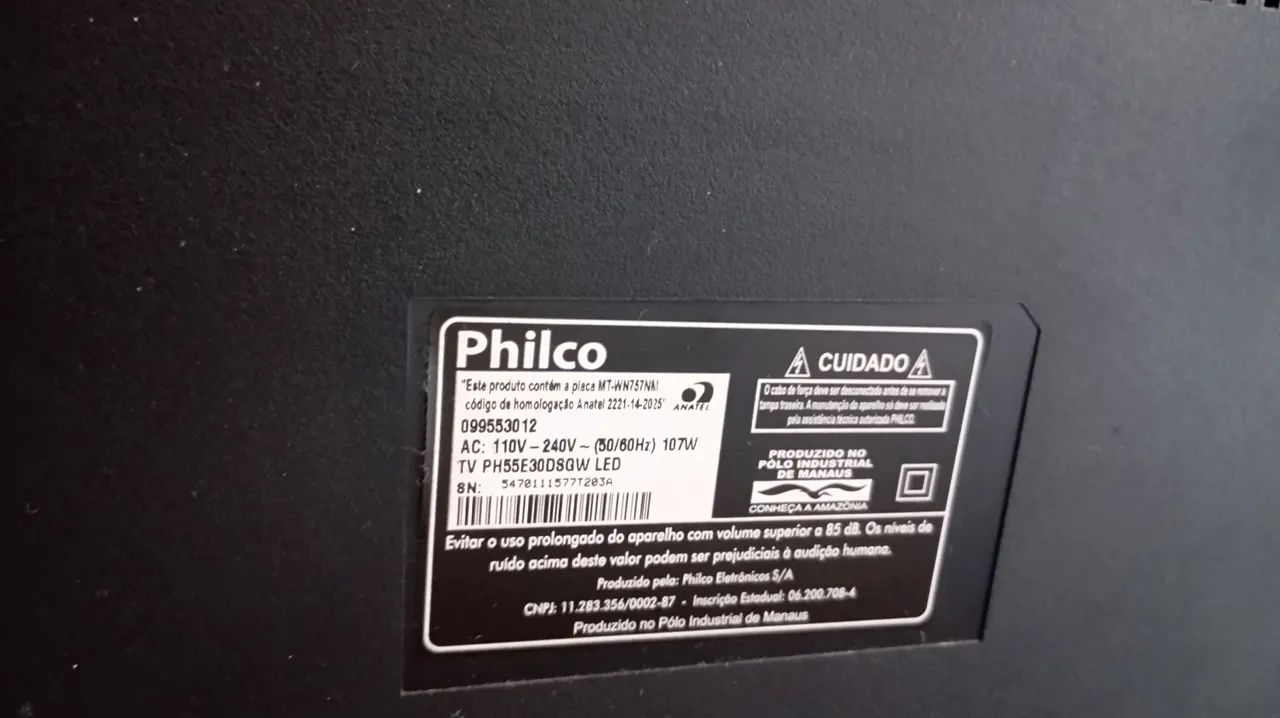TV Philco 50 polegadas com defeito  - Foto 3