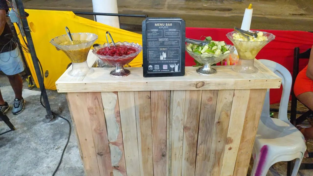 Bar de Pallet Desmontável 