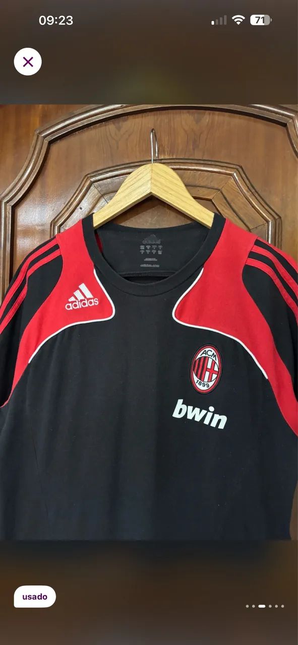 Camisa milan fc 2008 original  - Foto 4