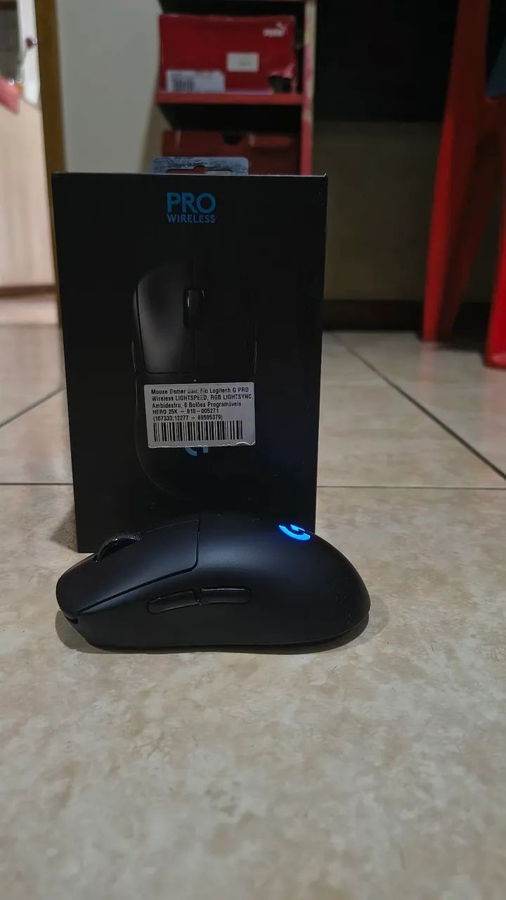 MOUSE LOGITECH G PRO WIRELESS - Foto 3
