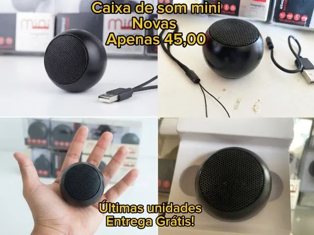 caixinha de som mini