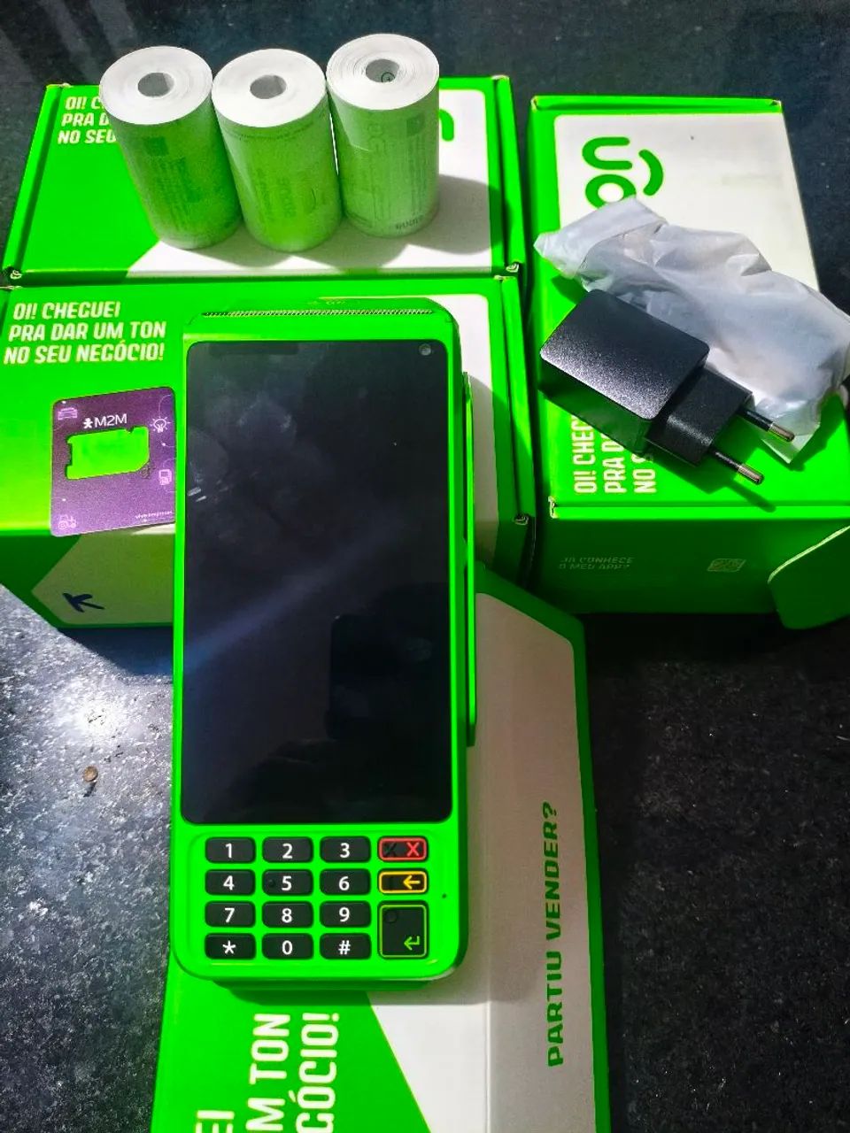 Maquineta de cartão a pronta entrega  - Foto 2