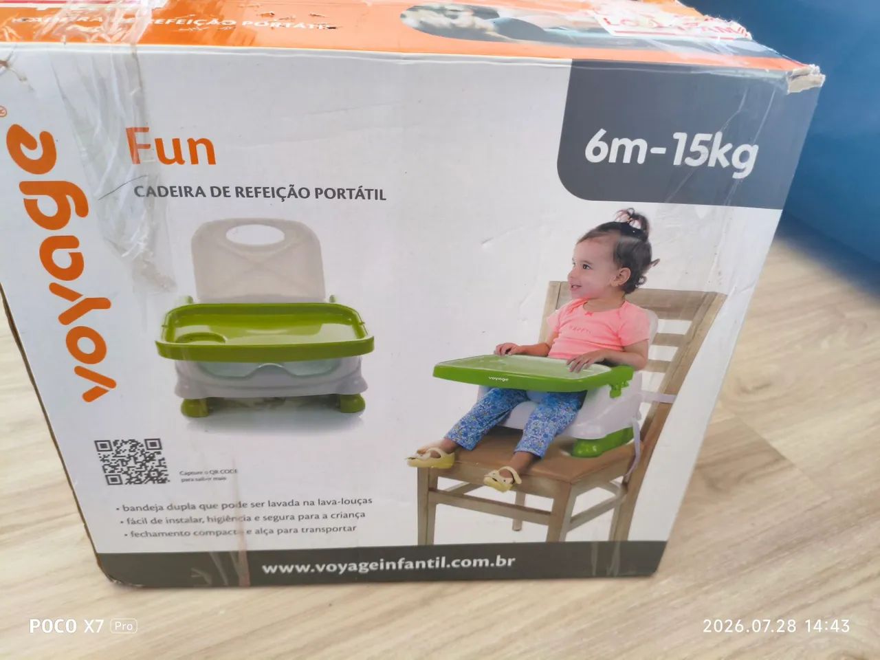 Cadeira de alimentação infantil  - Foto 4