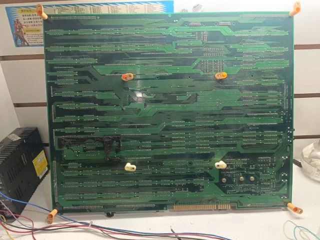 PLACA NEOGEO MVS 6 SLOTS FUNCIONANDO PERFEITO - Foto 2
