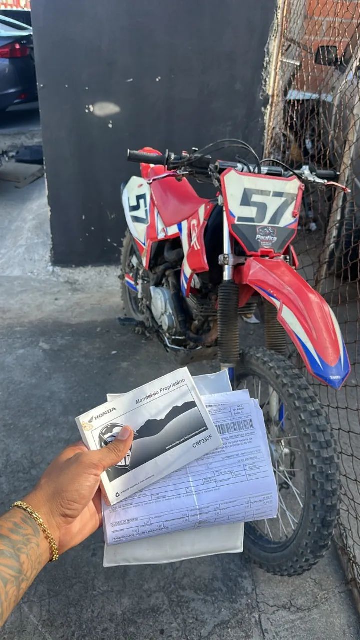 Vendo CRF 230 com motor de 250 preparada  - Foto 3
