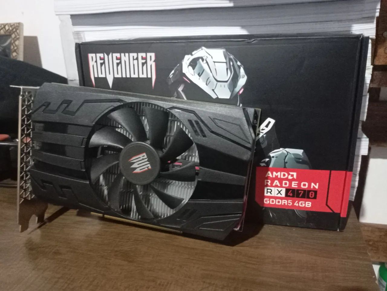placa de vídeo RX 470 4 GB