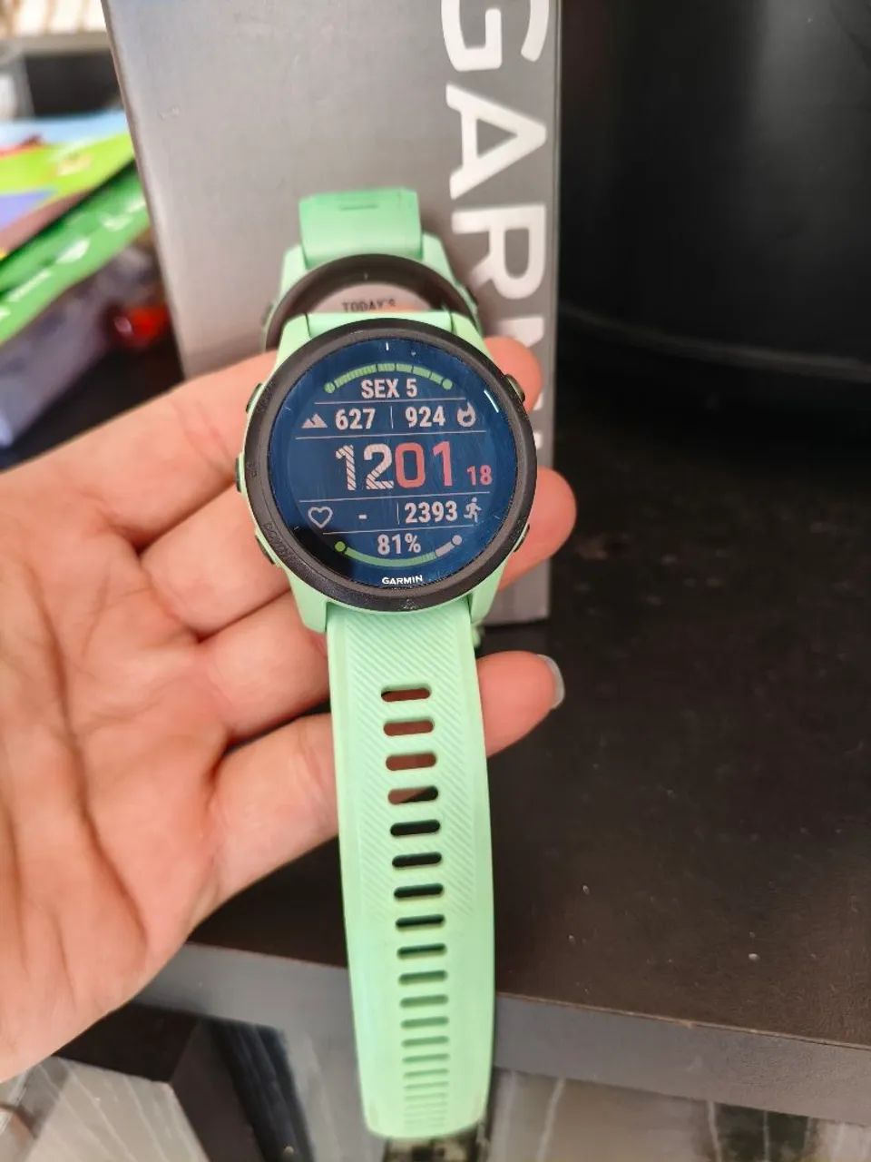 Relógio Garmin 745 Forerunner Music - Foto 5
