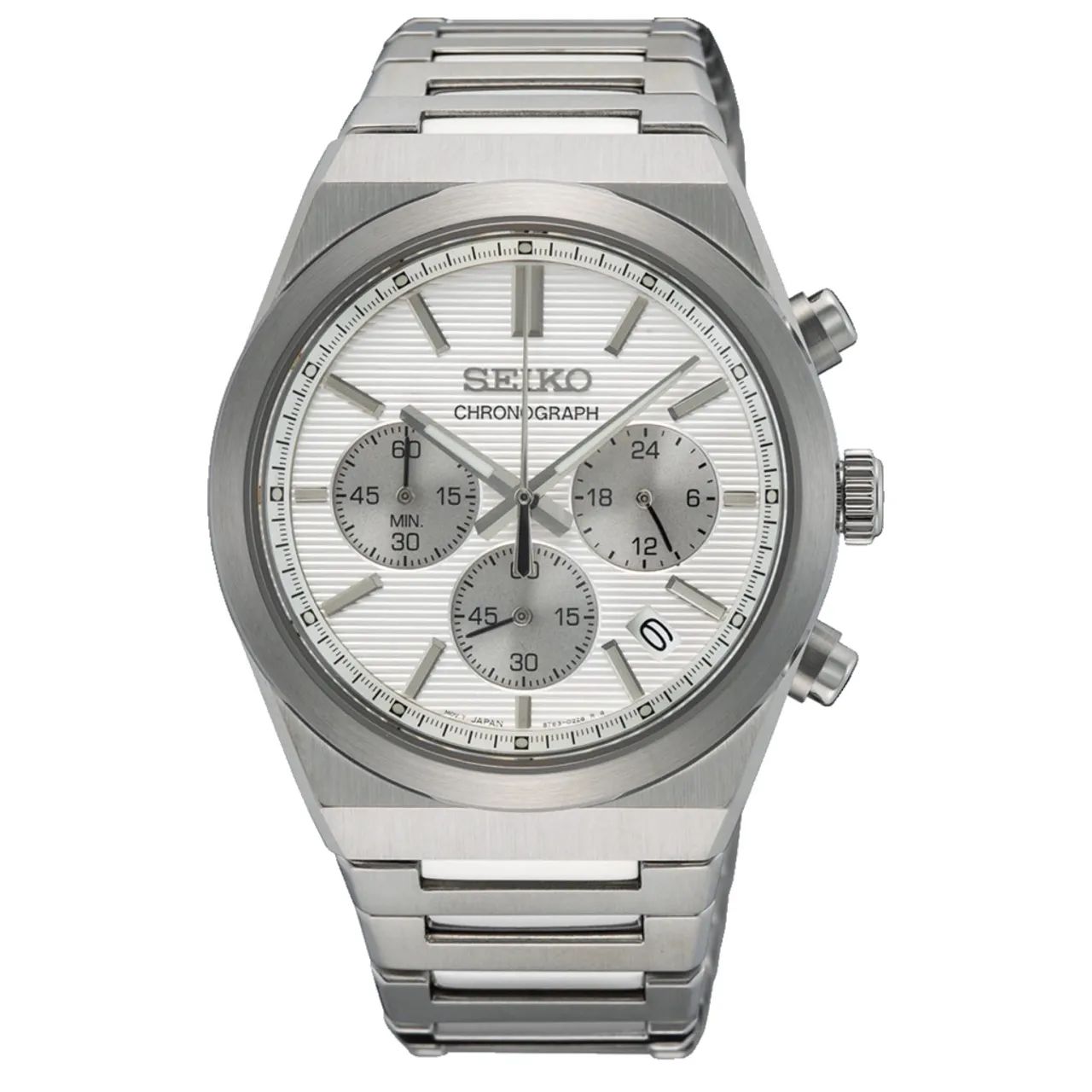 Seiko Cronógrafo Branco