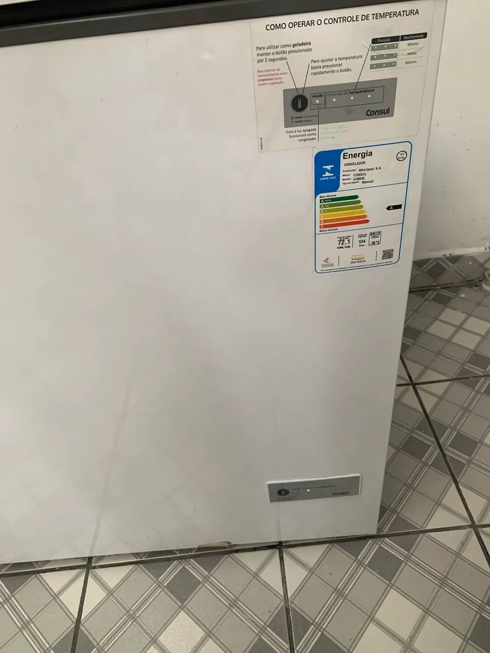 Frezer horizontal cônsul 534 litros NOVO! - Foto 4