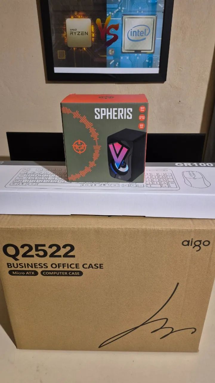 PC novo, i5, Ssd 128GB, 8GB, com garantia e brindes! - Foto 3