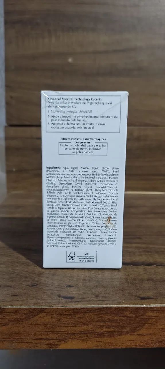 Eucerin Sun Hydro Fluid FPS 70 de 50ml Cor Média - Foto 4