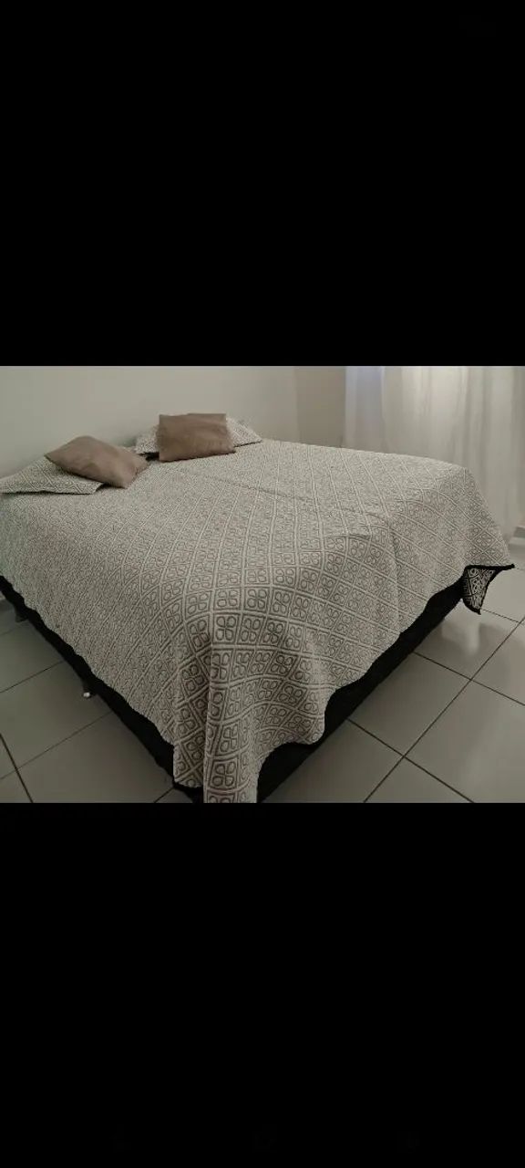 Cama box casal + colchão 