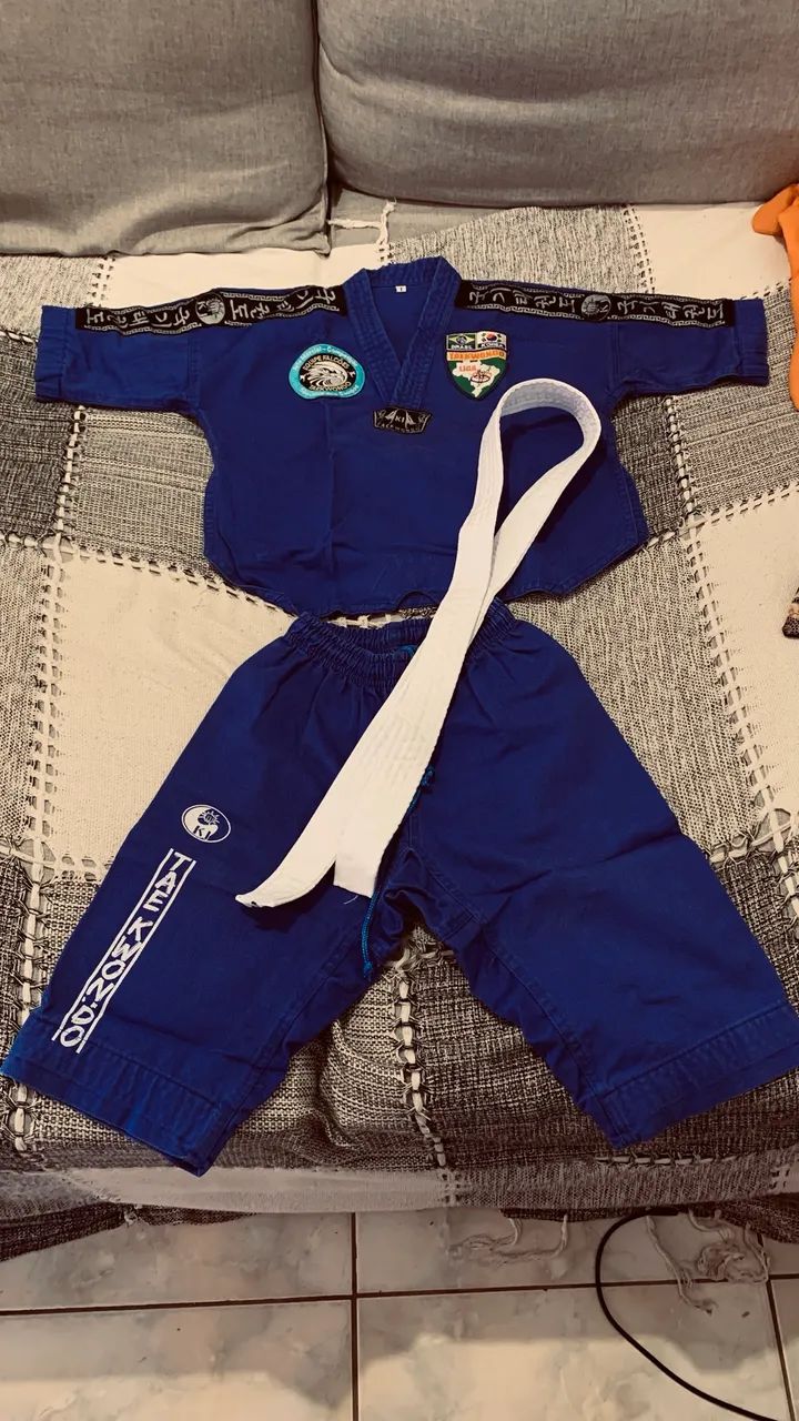 Dobô Taekwondo tamanho 1 Novíssimo  - Foto 2