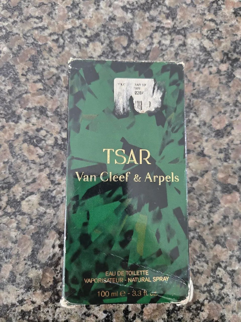 Perfume tsar ainda na caixa