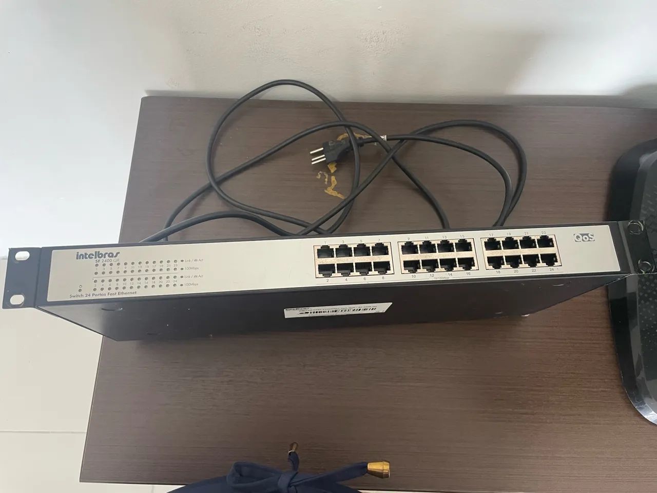 SWITCH INTELBRAS SF 2400 QR 24 PORTAS - FUNCIONANDO - Foto 4