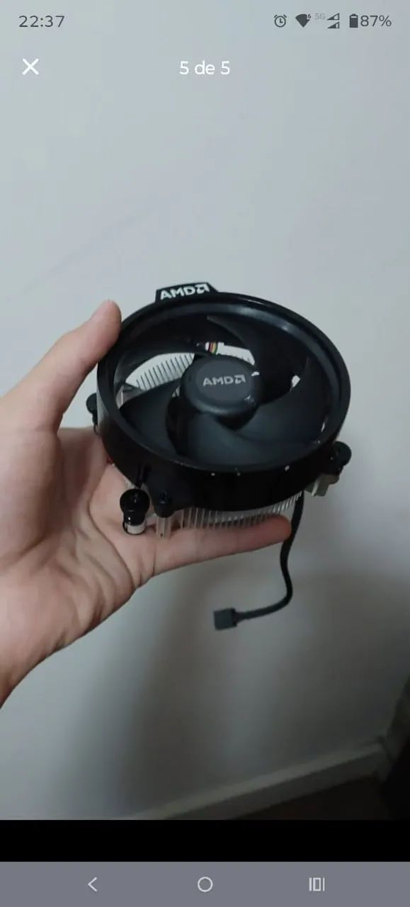 KIT Placa Mãe Mancer a520m-DB + Processador Ryzen 3 4100 - Foto 5