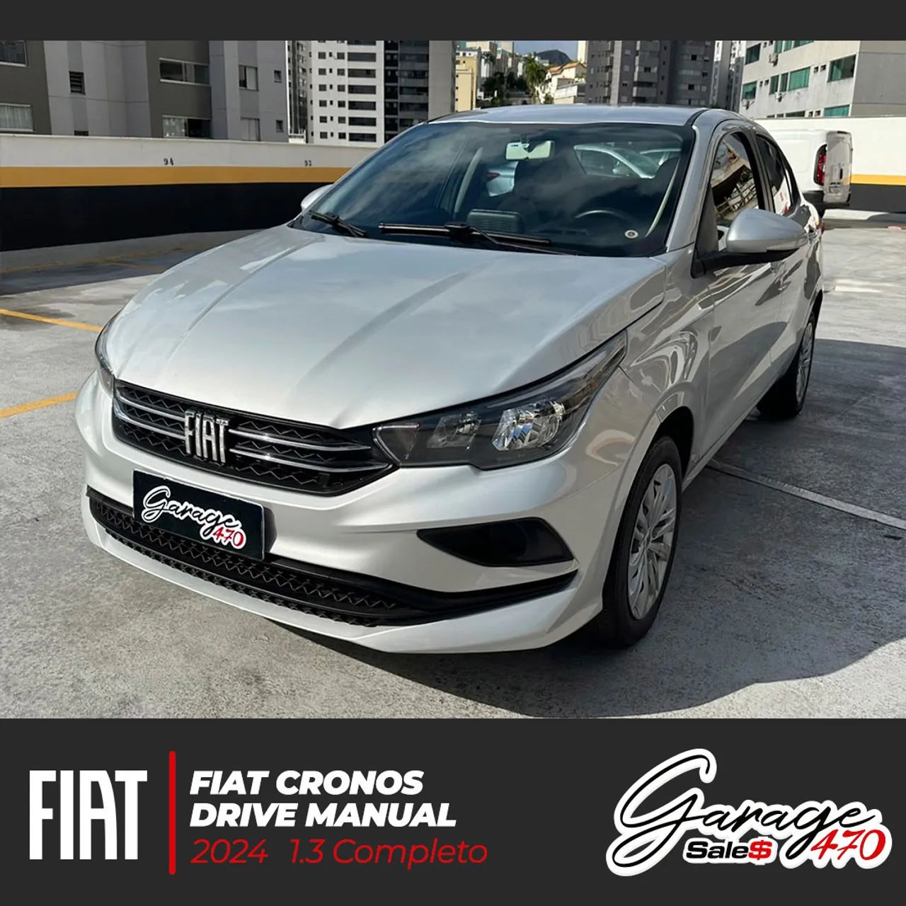 Fiat Cronos Drive 1.3 8V Flex 2024 - Foto 5
