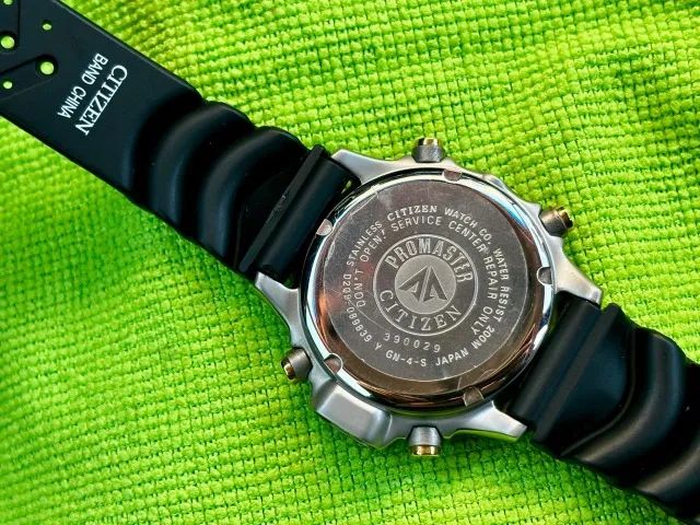 Citizen Hyper Aqualand Zerado Época Do Windsurf E Wingman (Usado