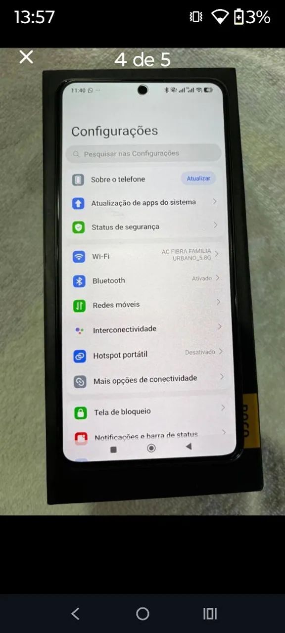 Poco x6 pro (512 gigas) - Foto 4