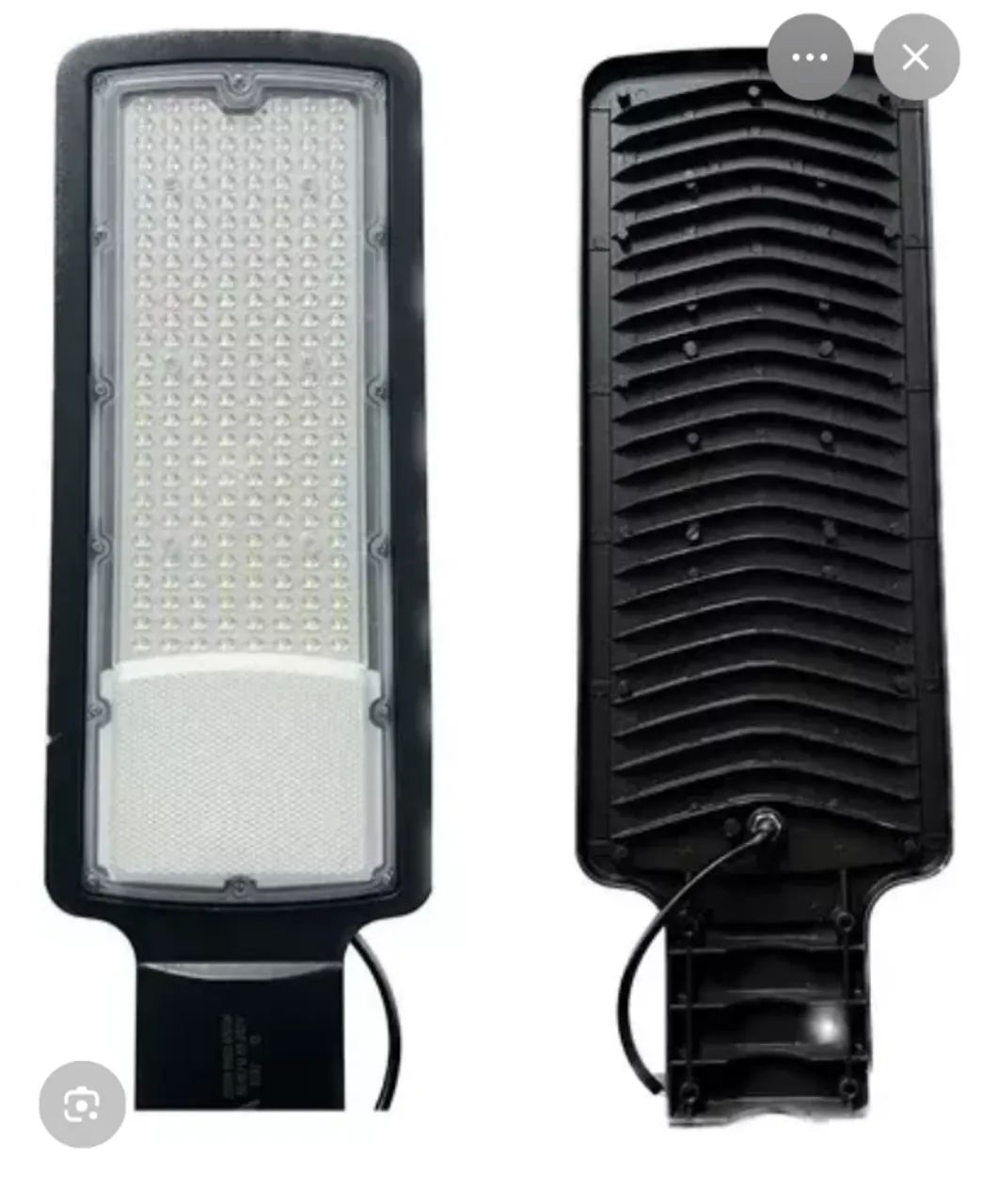 3 Luminárias Pública Nitrolux 200W